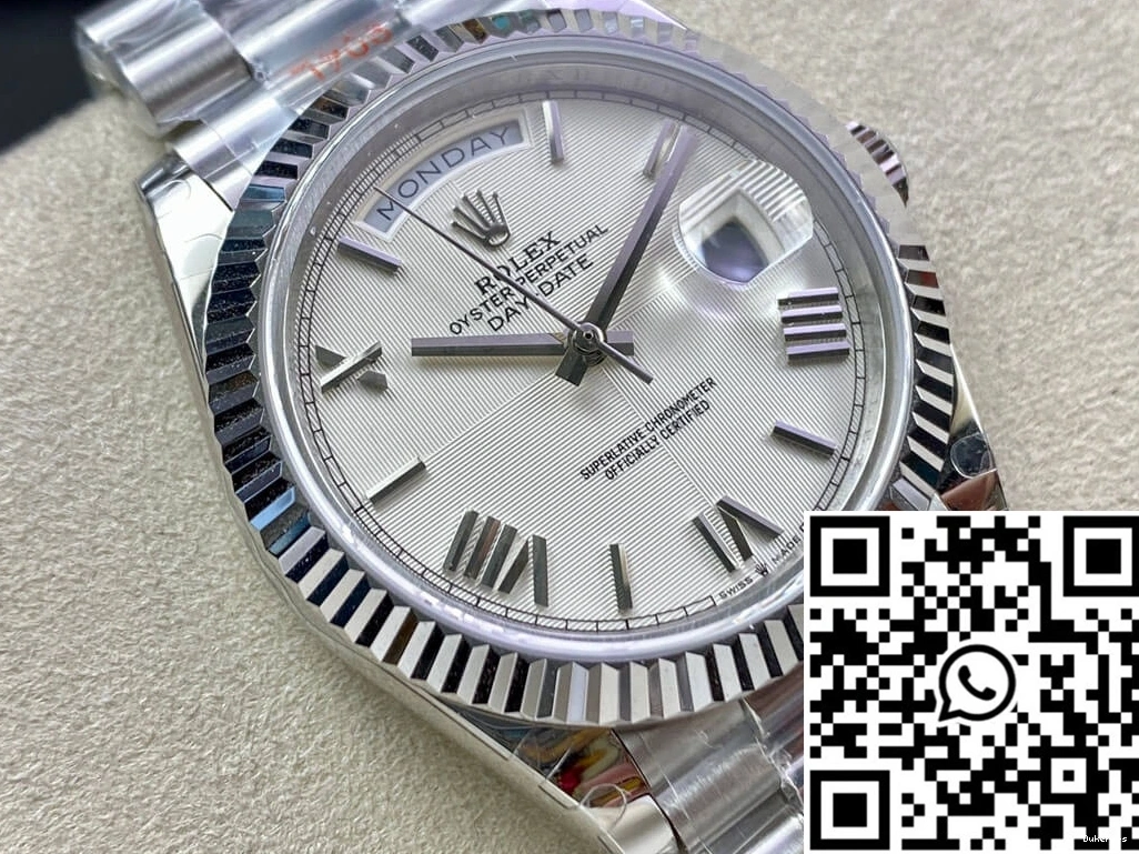 Dial Rolex Date Silver Day Factory 228239-83419 EW 0404